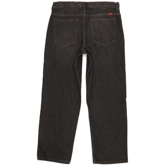 Wrangler Black Straight Loose Jeans High Waisted W30 L28