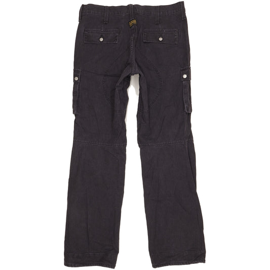 G-Star Shortcut Crosswood Men Black Straight Regular Jeans W31 L32