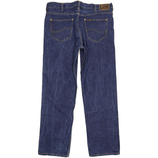 Lee Brooklyn Men Blue Straight Regular Jeans W40 L33