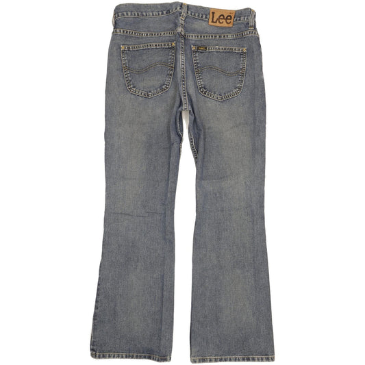 Lee Denver Men Blue Bootcut Regular Jeans W34 L30