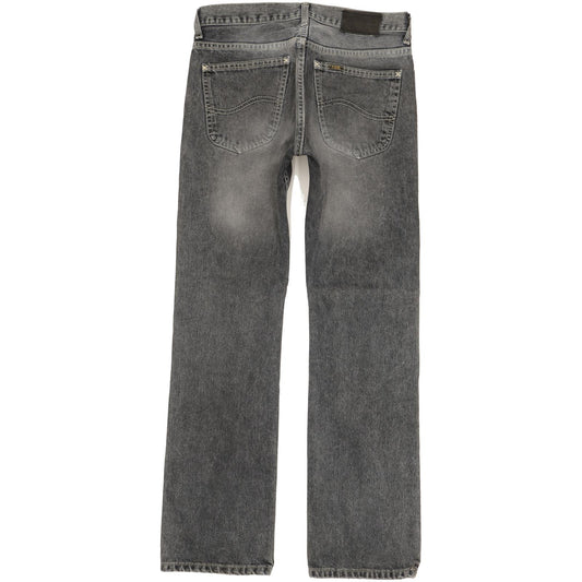 Lee Freeburn Men Grey Straight Slim Jeans W31 L32