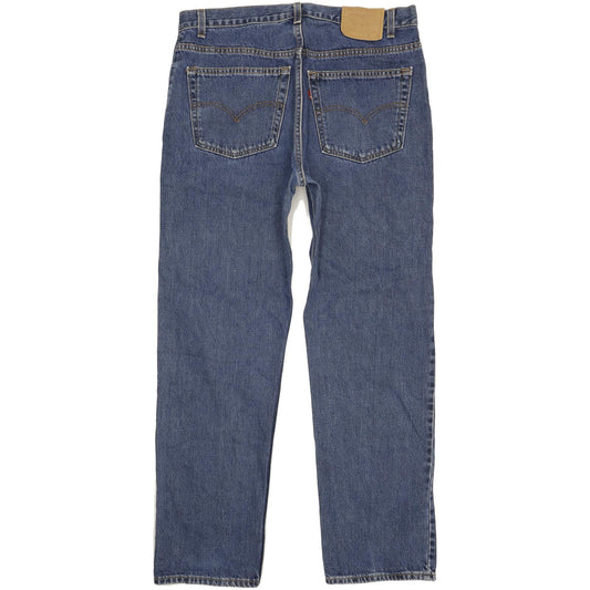 Levi's 505 Made in USA Men Blue Straight Regular Jeans W37 L32