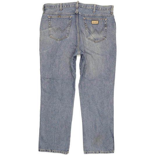 Wrangler Texas Men Blue Straight Regular Jeans W40 L30