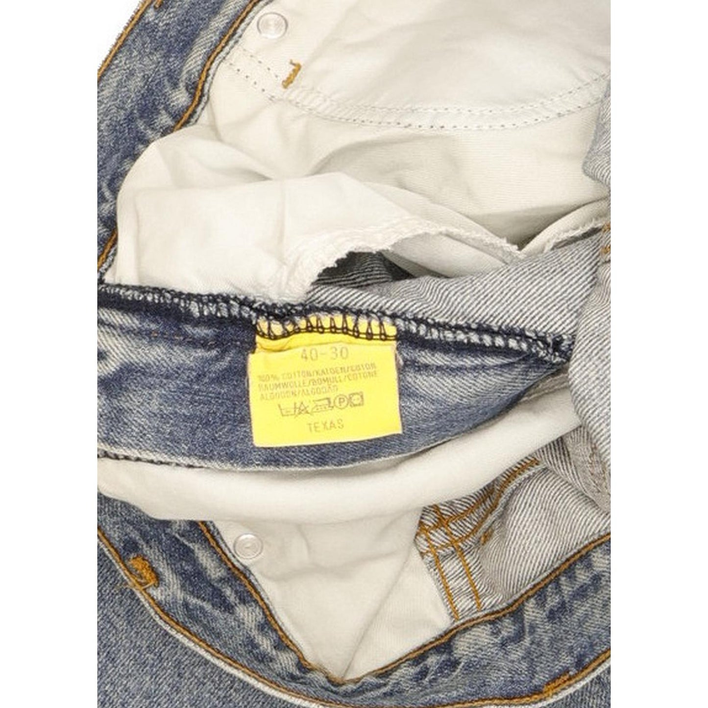 Wrangler Texas Men Blue Straight Regular Jeans W40 L30