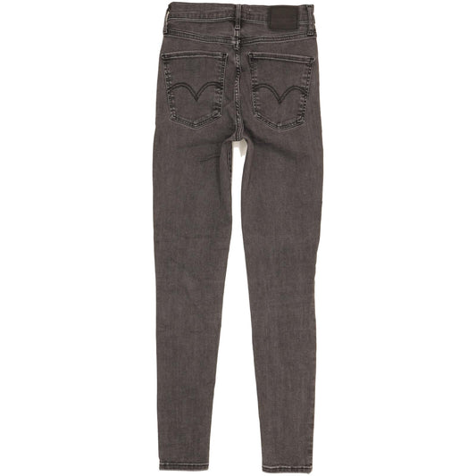 Levi's Mile Grey Skinny Slim Stretch Jeans High Waisted W27 L30
