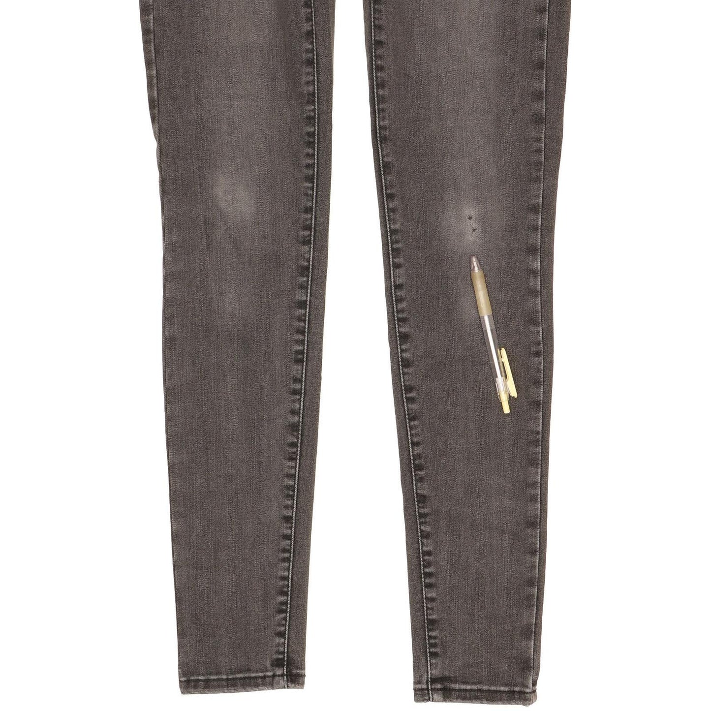 Levi's Mile Grey Skinny Slim Stretch Jeans High Waisted W27 L30