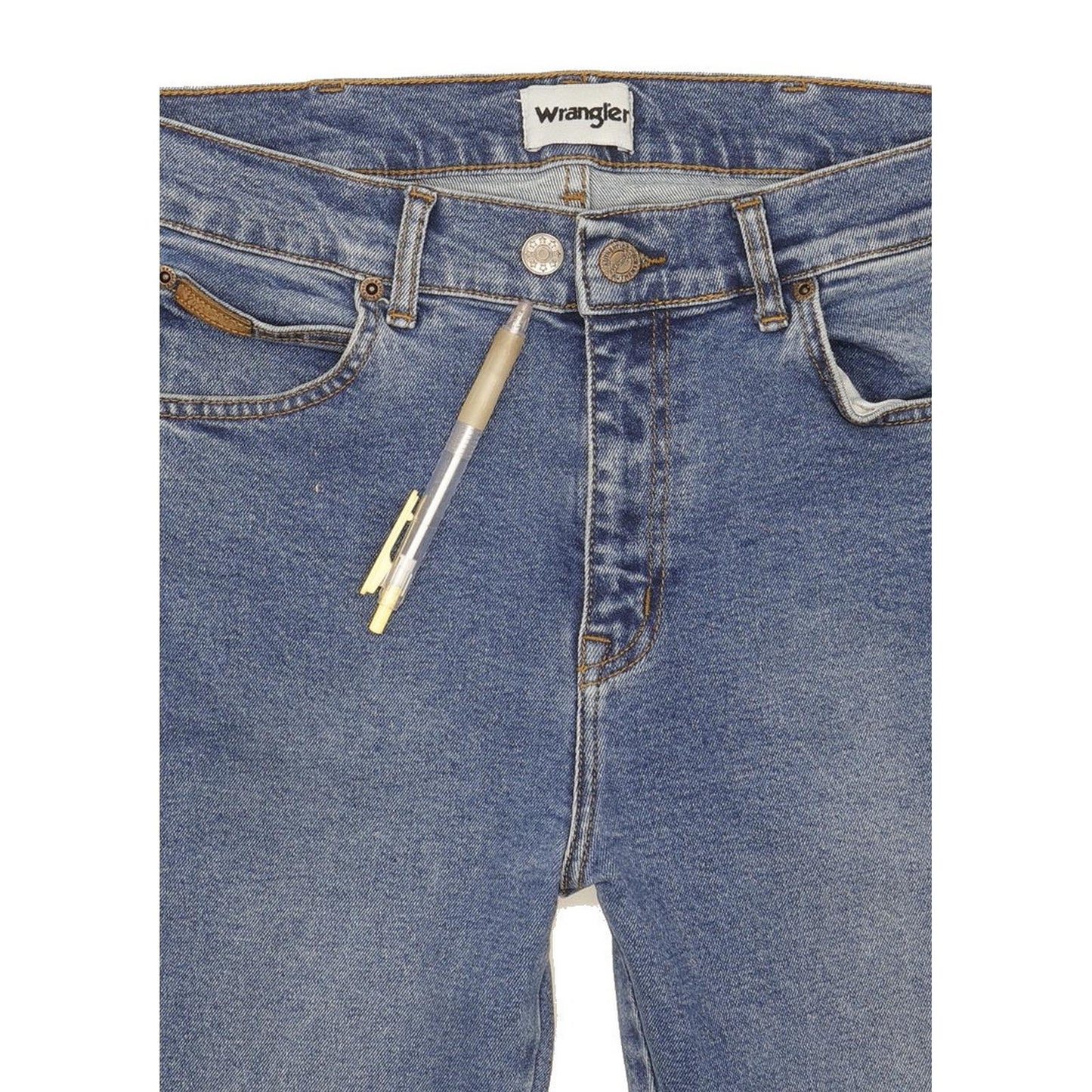 Wrangler Texas Men Blue Straight Regular Jeans W32 L31