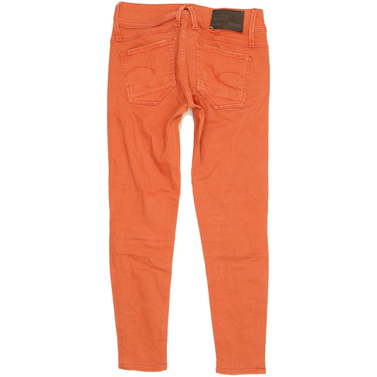 G-Star Lynn Women Red Skinny Slim Stretch Jeans W26 L28