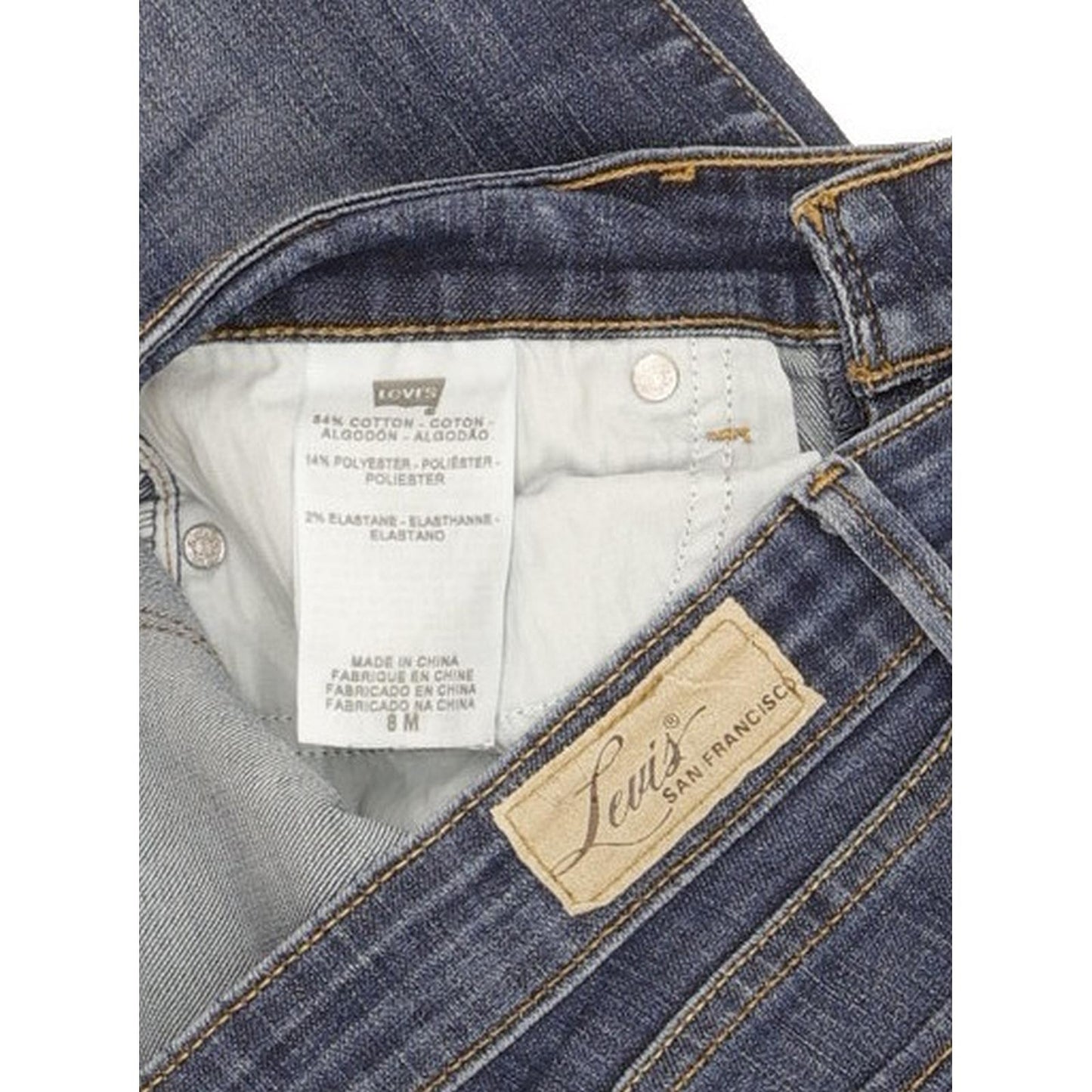 Levi's Slight Curve Women Blue Skinny Classic Stretch Jeans W30 L28
