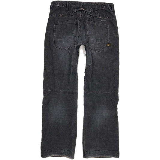 G-Star Storm Elwood Men Black Straight Loose Jeans W34 L34