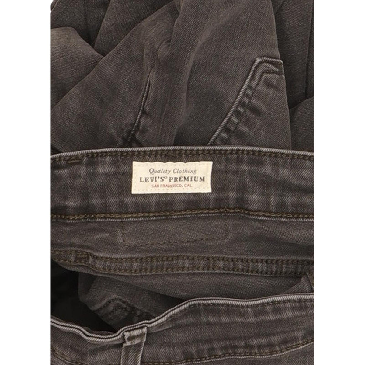 Levi's 721 Grey Skinny Slim Stretch Jeans High Waisted W32 L30