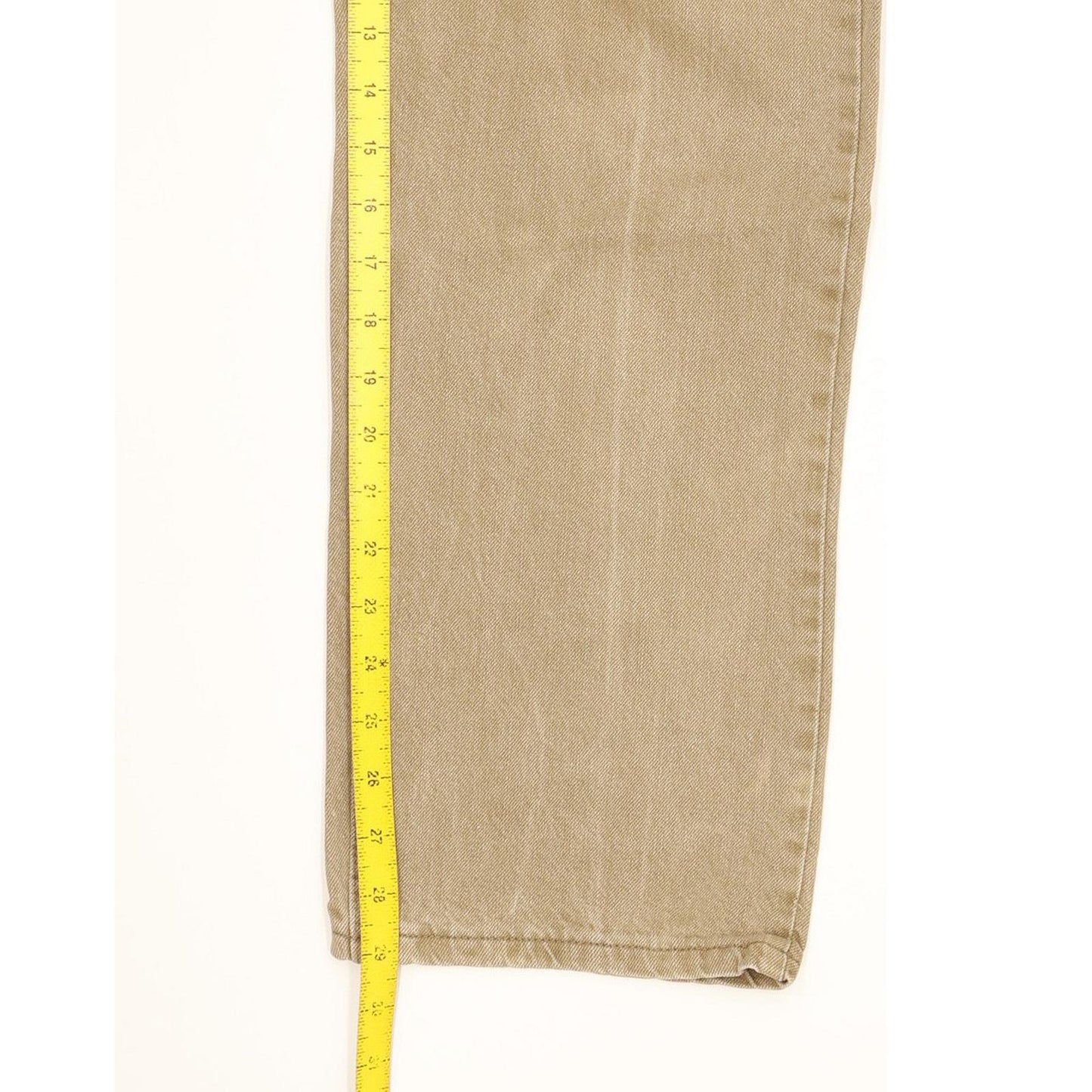Lee Jim Men Beige Straight Regular Jeans W36 L29