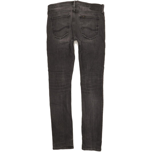 Lee Luke Women Black Skinny Slim Stretch Jeans W34 L34