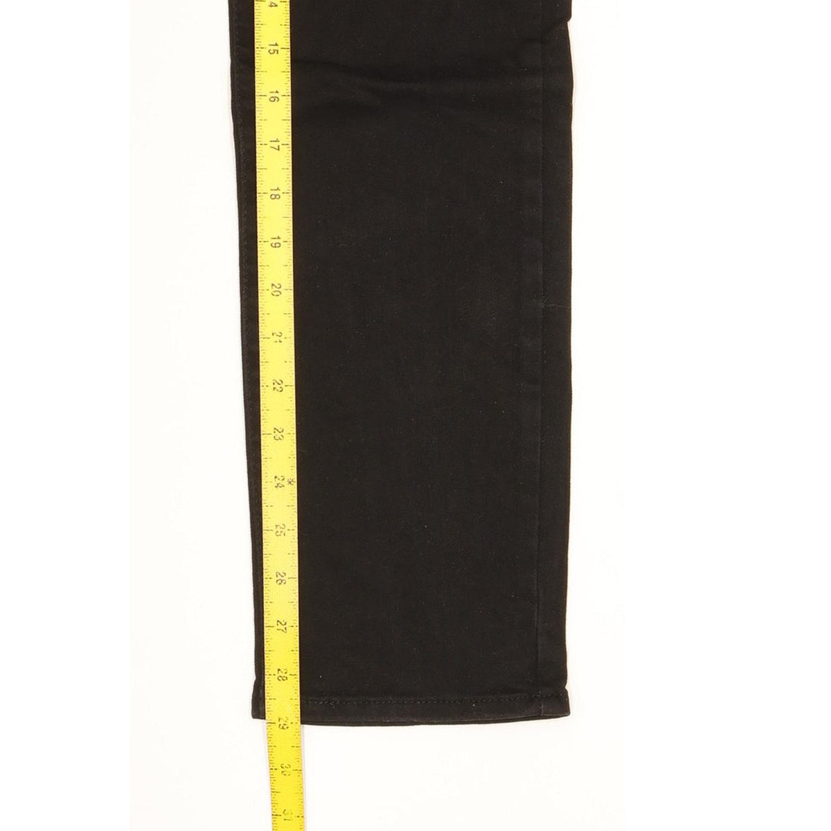 Levi's 724 Women Black Straight Slim Stretch Jeans W27 L29