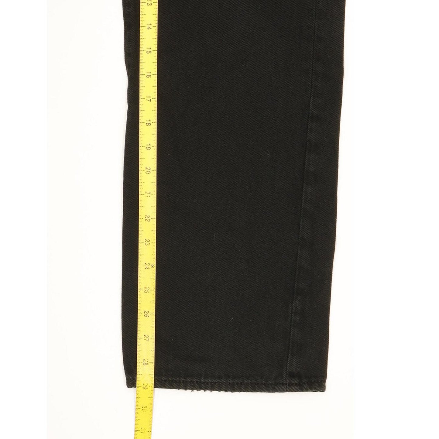 Levi's 751 Men Black Straight Regular Jeans W33 L29