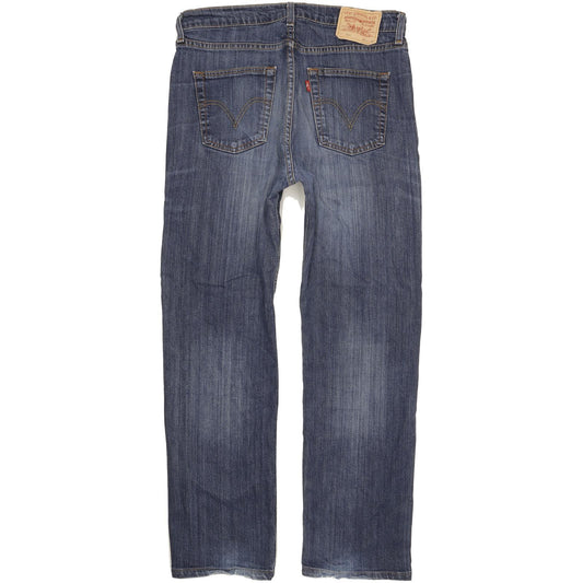 Levi's 751 Men Blue Straight Regular Stretch Jeans W33 L31