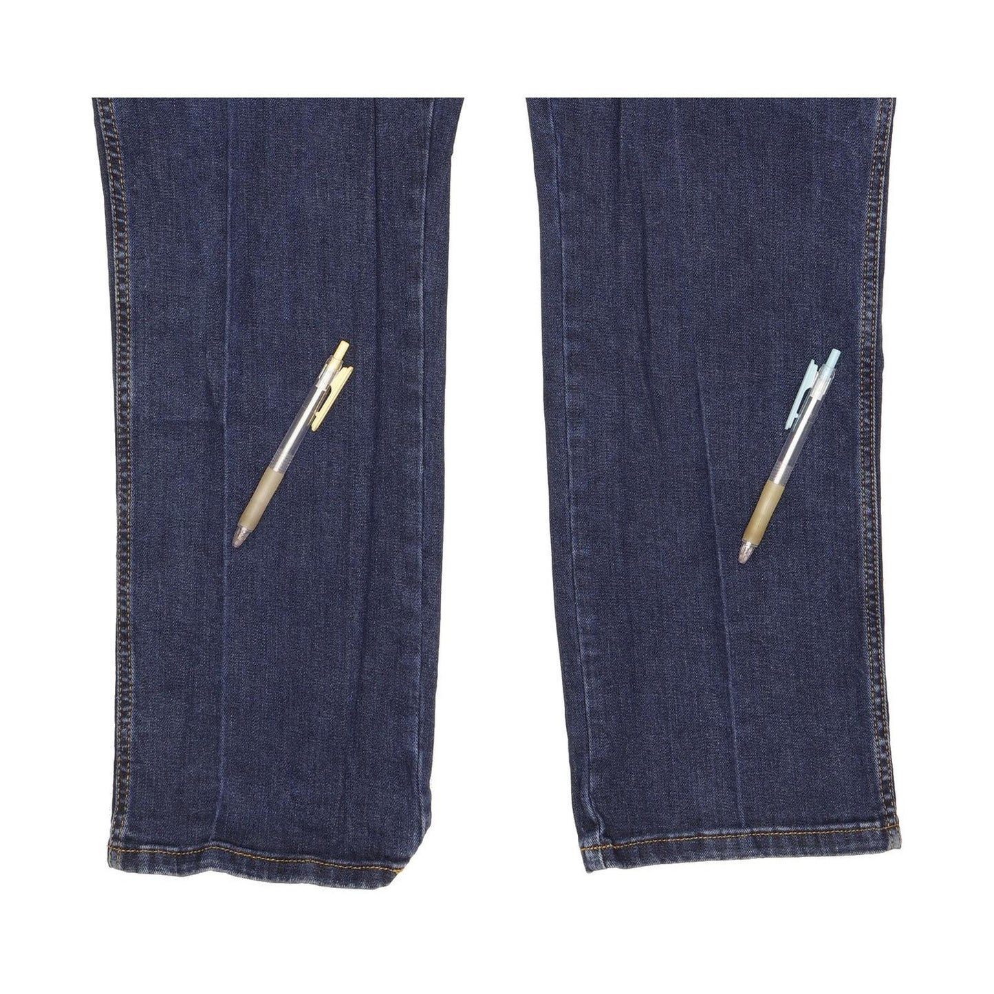 Wrangler Texas Men Blue Straight Regular Stretch Jeans W36 L30