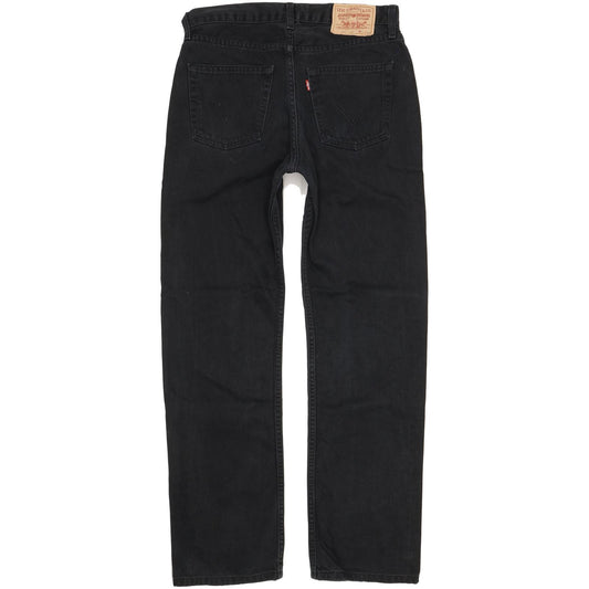 Levi's 751 Men Black Straight Regular Jeans W31 L31