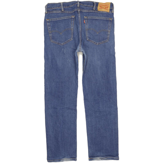 Levi's 505 Men Blue Straight Regular Stretch Jeans W38 L31