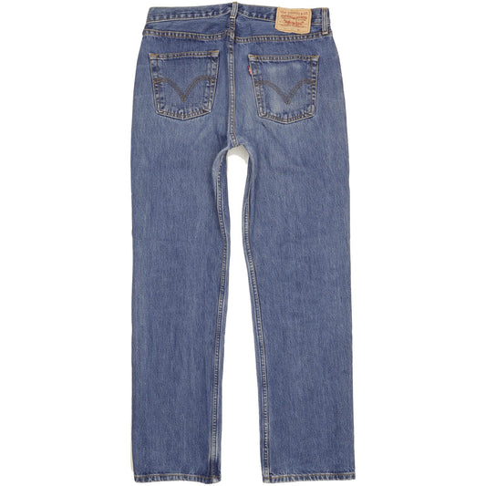Levi's 751 Men Blue Straight Regular Jeans W34 L32