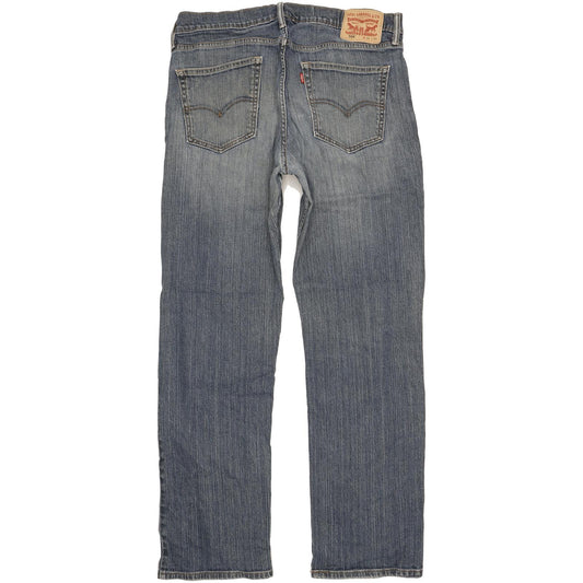 Levi's 559 Men Blue Straight Relaxed Stretch Jeans W36 L34