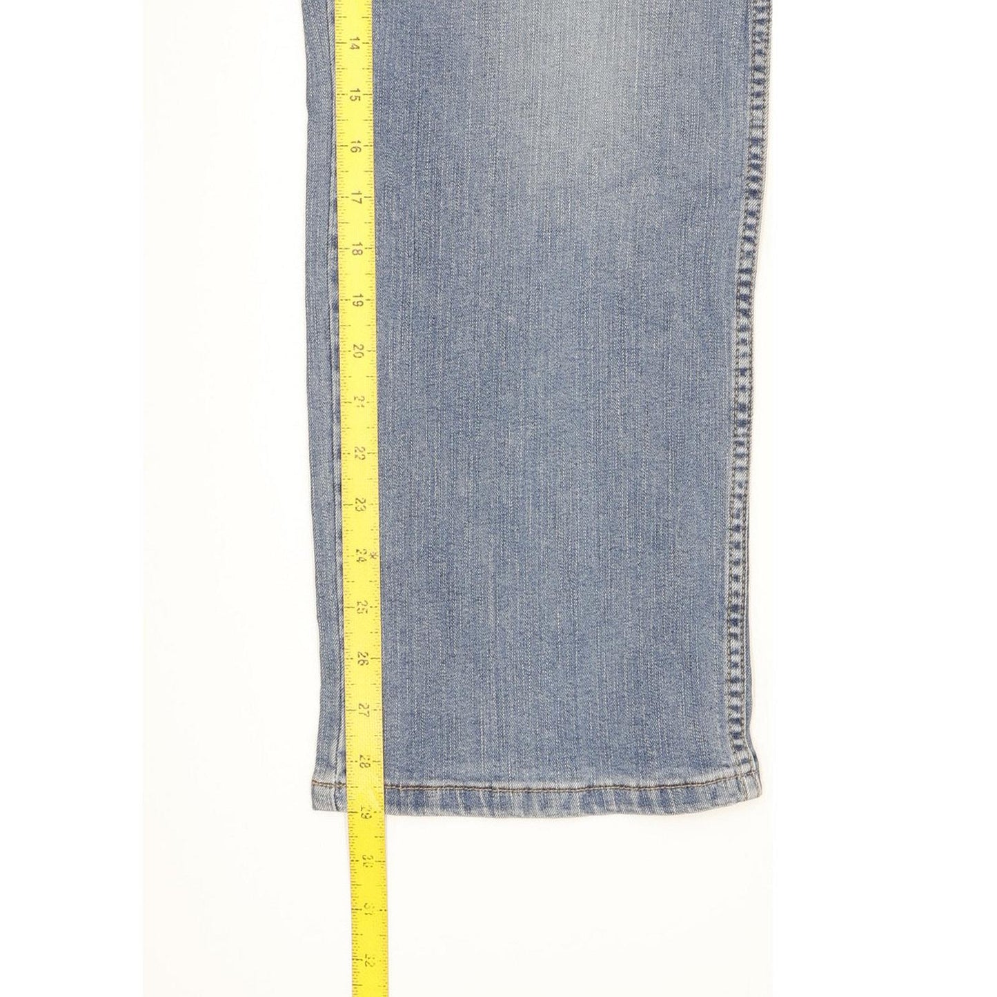 Wrangler Texas Men Blue Straight Regular Stretch Jeans W38 L29