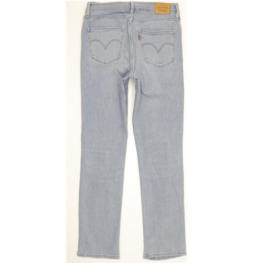 Levi's 724 Women Blue Straight Slim Stretch Jeans W29 L29