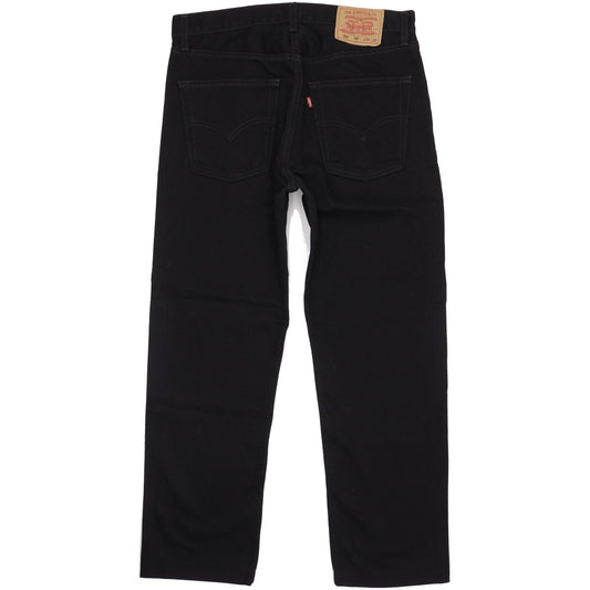 Levi's 521 Men Black Straight Regular Jeans W34 L29