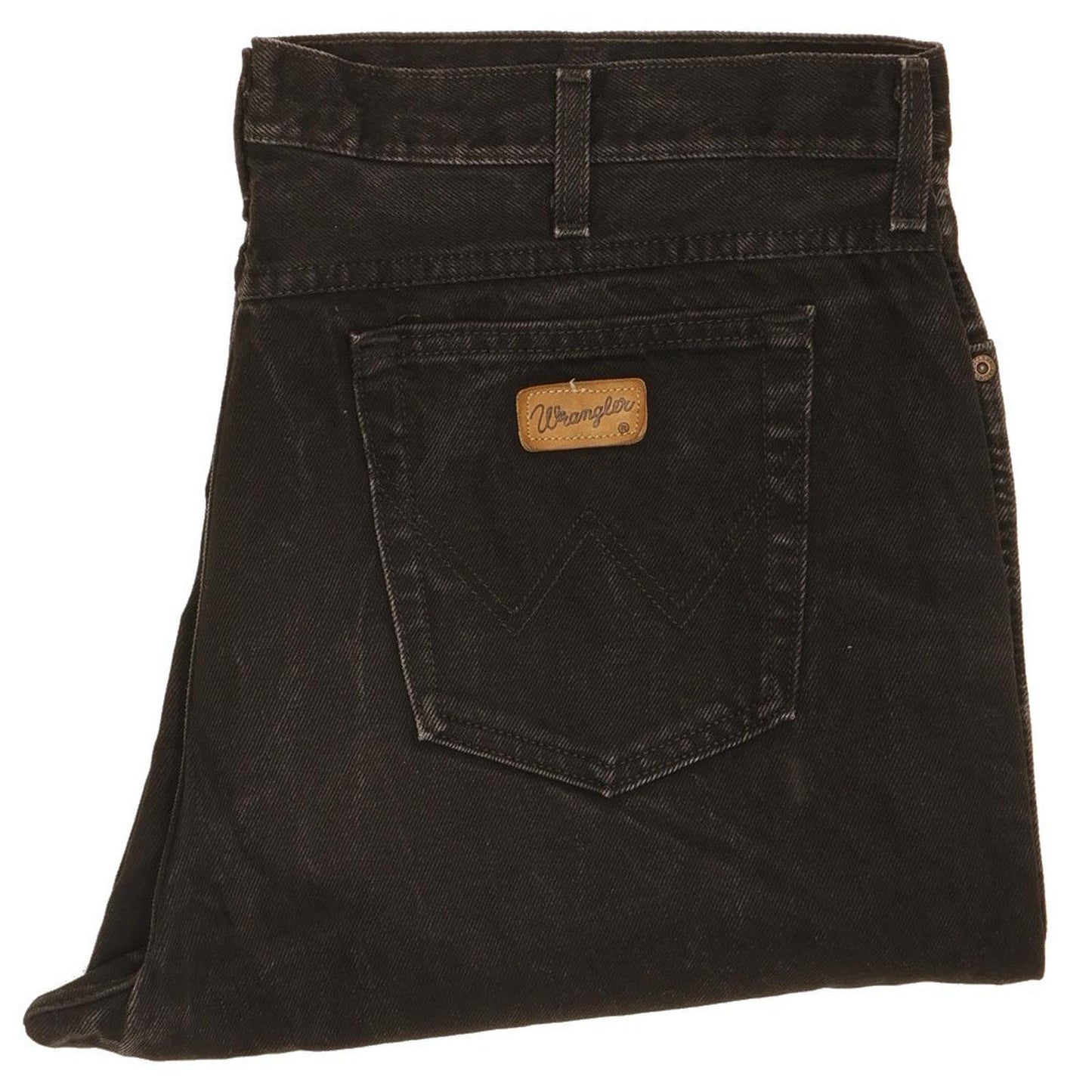 Wrangler Men Black Straight Regular Jeans W40 L29