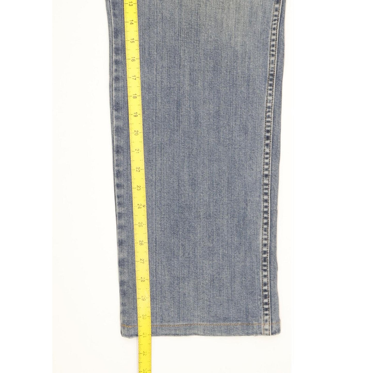 Wrangler Texas Men Blue Straight Regular Stretch Jeans W42 L31