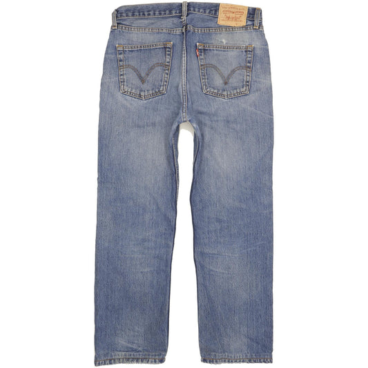 Levi's 751 Men Blue Straight Regular Jeans W33 L29