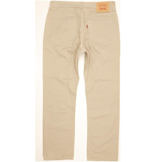 Levi's 581 Men Beige Straight Regular Jeans W34 L30