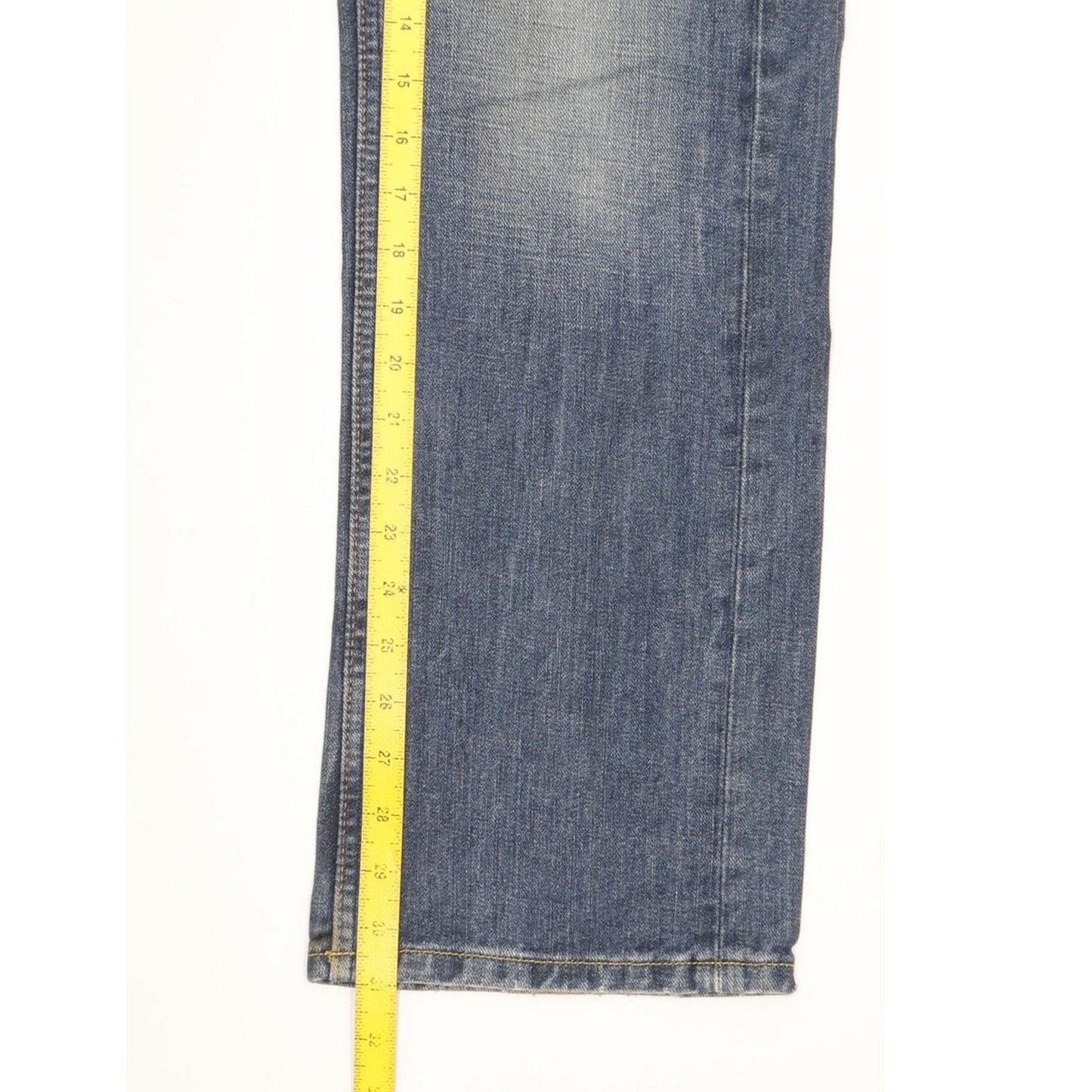 Mustang New Oregon Men Blue Straight Regular Jeans W34 L31