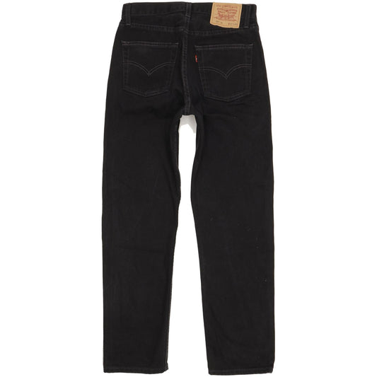 Levi's 521 Men Black Straight Regular Jeans W31 L30