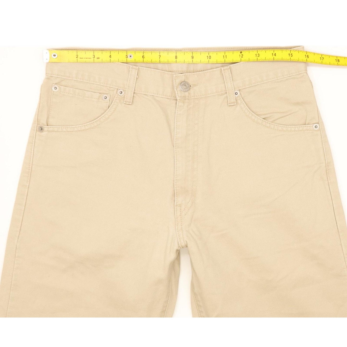 Levi's 521 Men Beige Straight Regular Jeans W32 L33