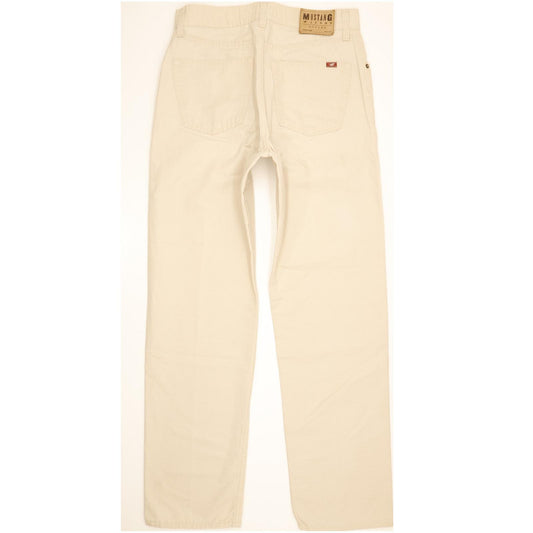Mustang Oregon Men Beige Straight Regular Jeans W32 L32