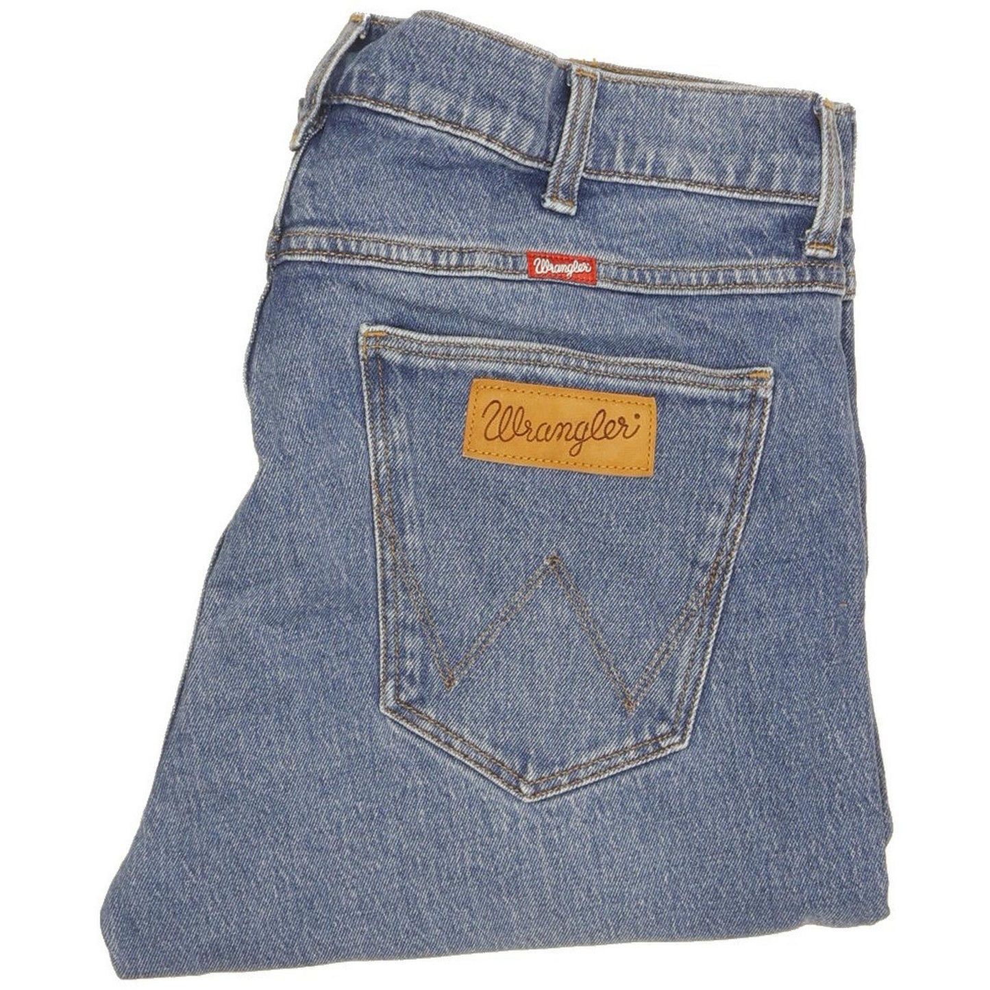 Wrangler Greensboro Men Blue Straight Regular Jeans W36 L29