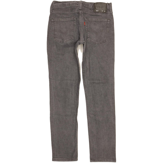 Levi's 511 Men Grey Straight Slim Stretch Jeans W31 L30