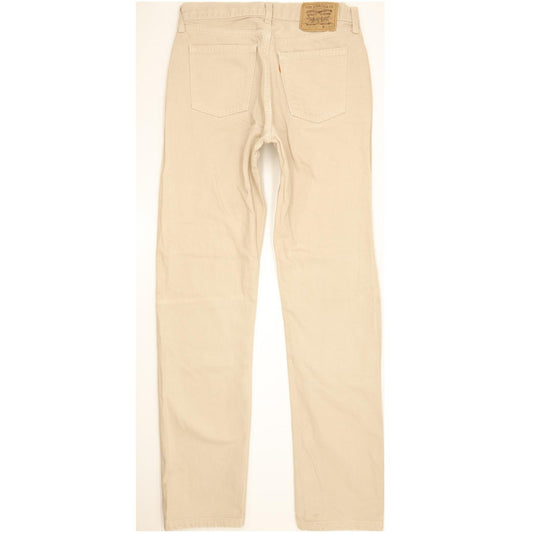 Levi's 615 Men Beige Straight Regular Jeans W32 L35