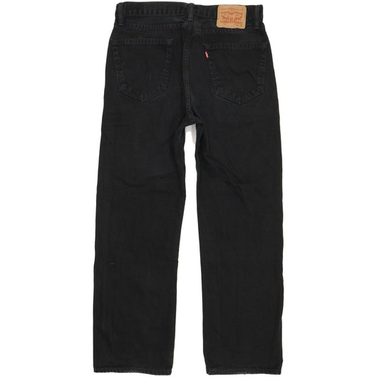 Levi's 751 Men Black Straight Regular Jeans W34 L29
