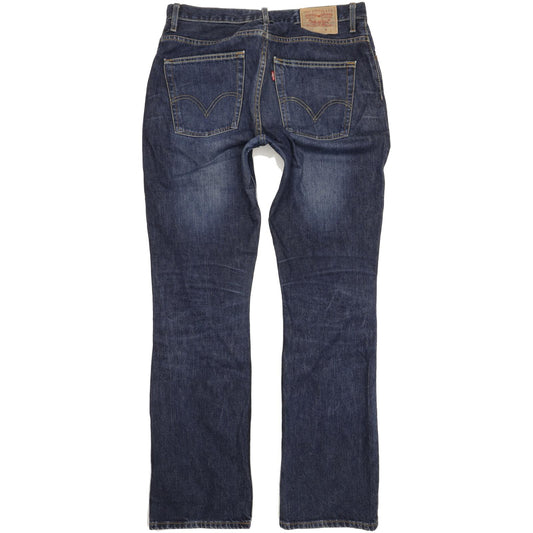 Levi's 507 Men Blue Bootcut Regular Jeans W36 L35