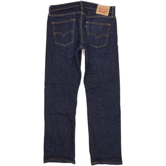 Levi's 514 Men Blue Straight Slim Stretch Jeans W34 L32