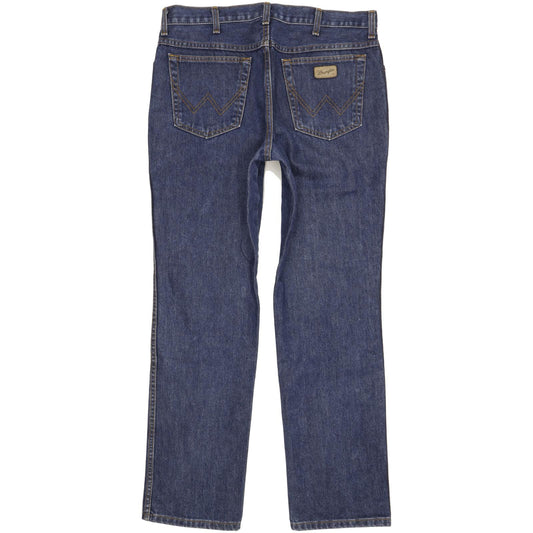 Wrangler Texas Men Blue Straight Regular Jeans W36 L32
