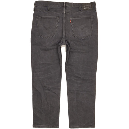 Levi's 541 Men Grey Straight Regular Stretch Jeans W38 L29