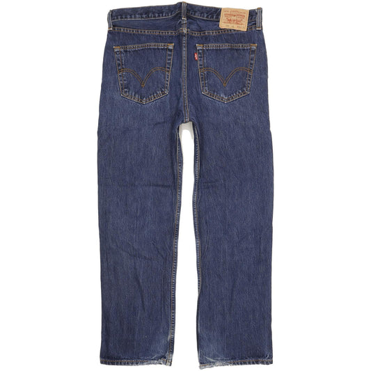 Levi's 751 Men Blue Straight Regular Jeans W36 L29