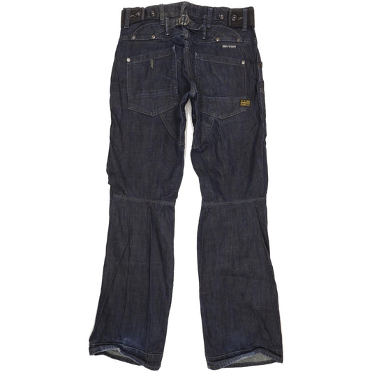 G-Star Storm 5620 Men Navy Straight Loose Jeans W32 L36