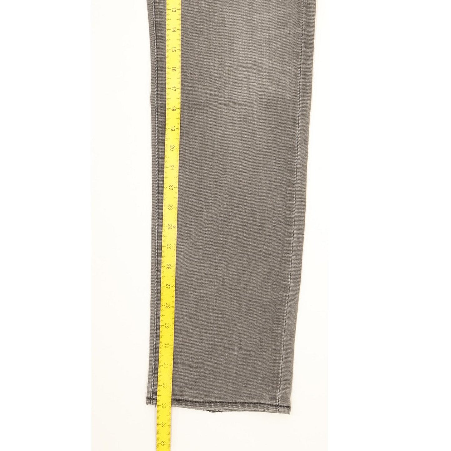 Levi's 511 Men Grey Straight Slim Stretch Jeans W36 L33