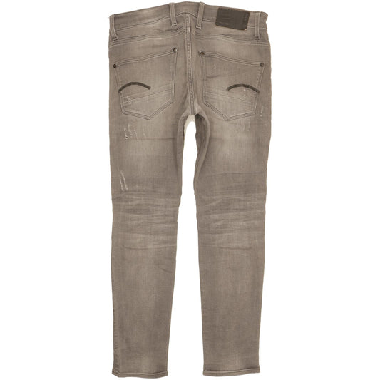 G-Star Revend Men Grey Skinny Slim Stretch Jeans W32 L29