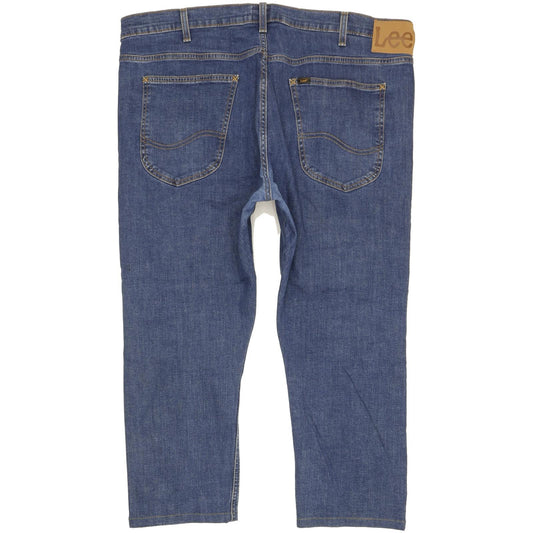 Lee Luke Men Blue Skinny Slim Stretch Jeans W38 L24