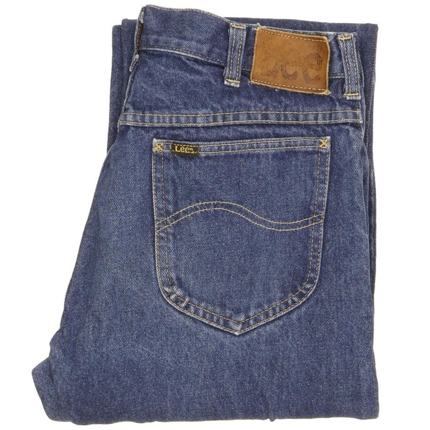 Lee Men Blue Straight Regular Jeans W30 L31